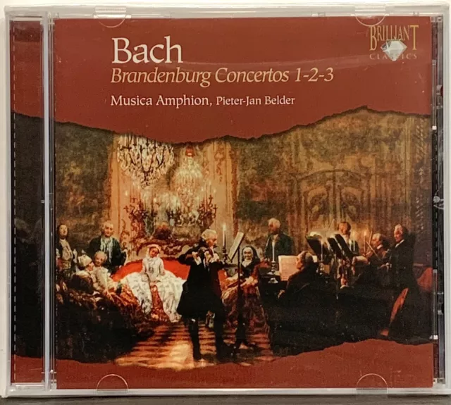 JOHANN SEBASTIAN BACH Brandenburg Concertos 1-2-3 Musica Amphion CD ...