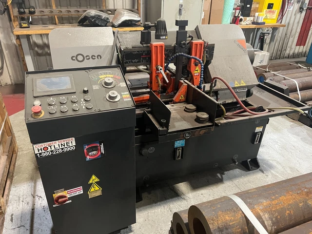Cosen C-260NC Bandsaw, Automatic Horizontal Scissor Style
