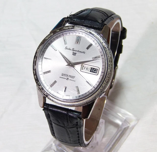 SEIKO, SPORTSMATIC, 5, 1964 early lot, 6619-7980, Seiko,5636