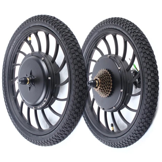 1000W ELECTRIC BICYCLE Front/Rear Wheel E Bike Motor Conversion Kit Hub