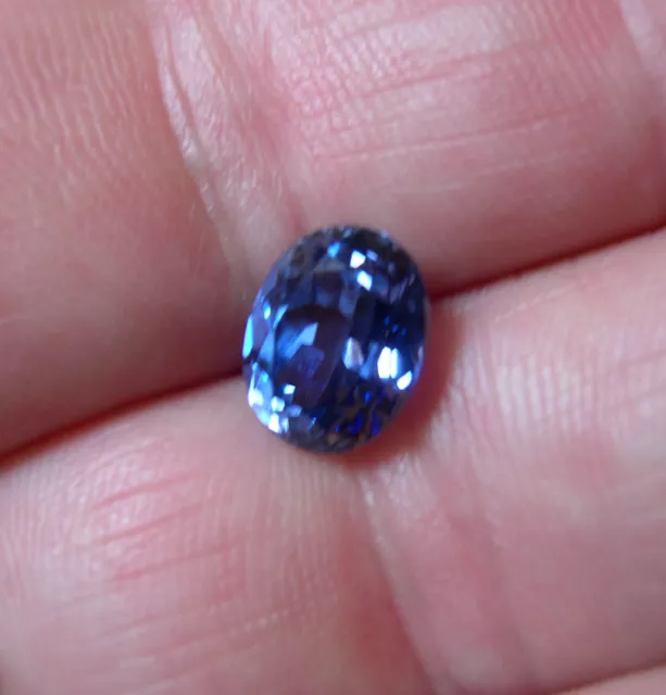 SUPERBE TANZANITE VERNEUIL taille OVALE 10x8mm...IF