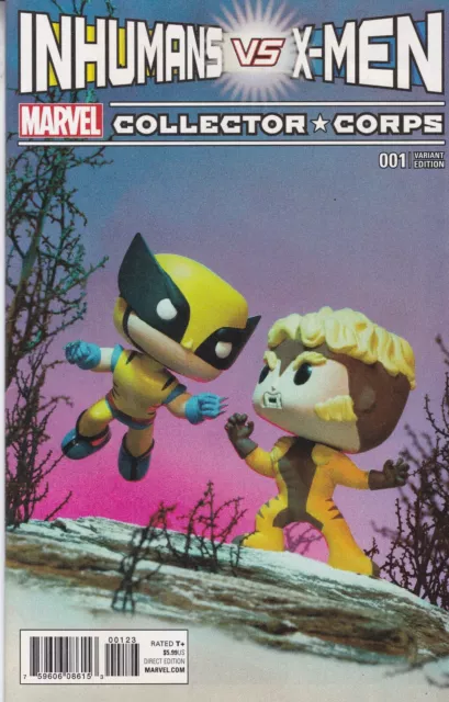 Marvel Comics Inhumans Vs X-Men Ivx #1 Feb 2017 Collectors Corp Funko Variant