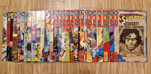 Superman / Batman / Lobo /JLA 3 x Variant Cover Dino Verlag 28 Comics LOT Z1-2