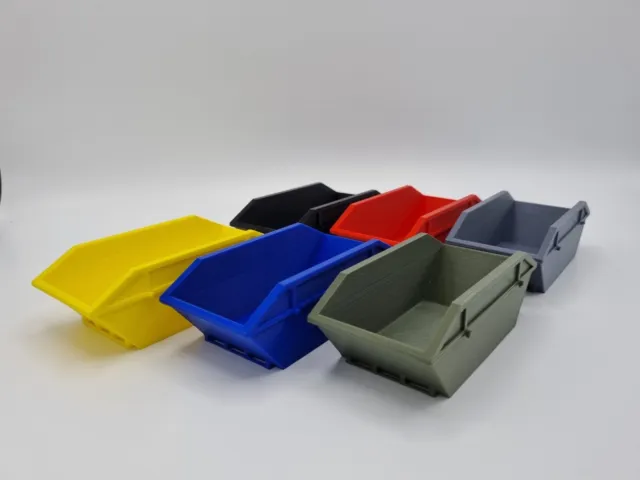 1/32 Scale 8 Yard Skips "Various Colours"