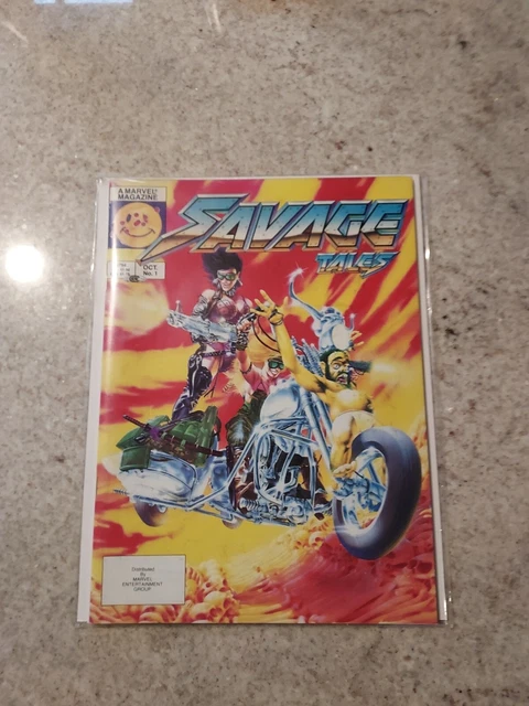 VTG 1985 Marvel Comics Magazine Savage Tales Vol 1 1 1st Appearance The Nam