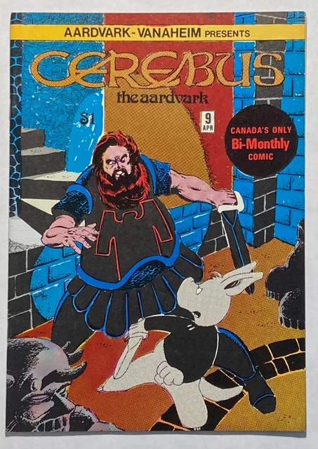Cerebus The Aardvark #9 Underground Comix 1979 Dave Sim, K'cor