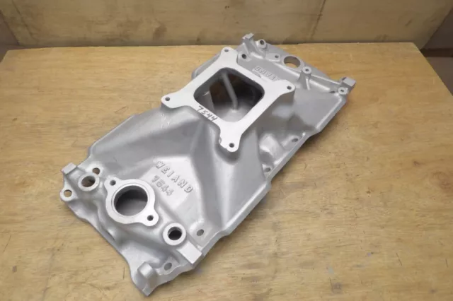 TSP Intake Manifold 83001BK; Dual Plane Oval Port, Idle - 6,000 Black