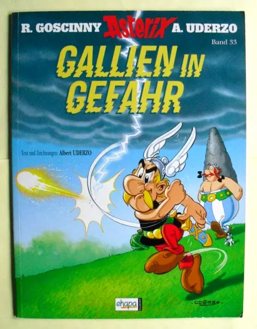 Asterix & Obelix Band 33 ungelesen Gallien in Gefahr, 1. Auflage 2005