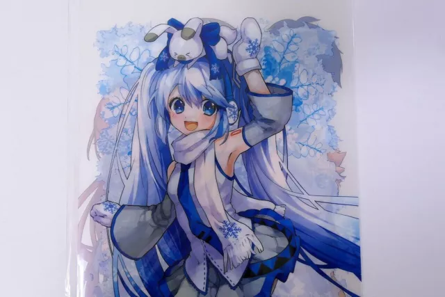 VOCALOID Clear File Hokkaido Sky Town Original Illustré nanna A4 Taille Japon 3