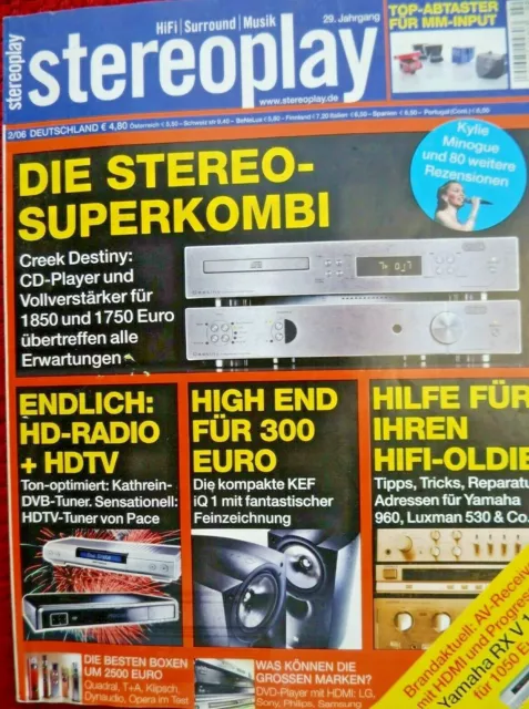 Stereoplay 2/06,Yamaha Rx V 1600,Dynaudio Focus 220,Klipsch Rf 5,Opera Callas Sp