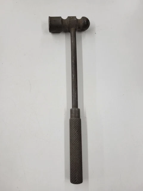Vintage Small Metal Jewelers Machinist Ball Peen Hammer 10 oz. Unbranded