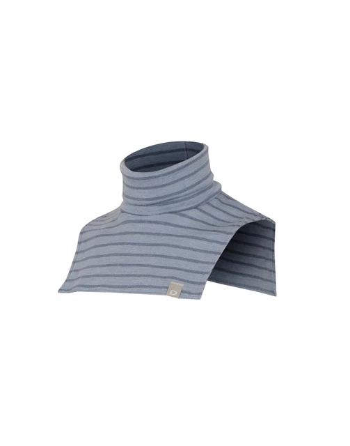 DILLING Baby Halswärmer blau gestreift - 100% BIO-Merinowolle NEU