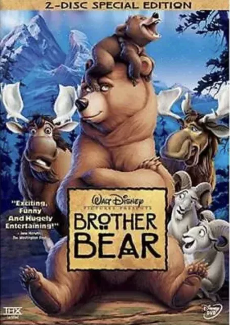 Brother Bear (Two-Disc Special Edition) - DVD - VERY GOOD DISC ONLY FREE SHIP