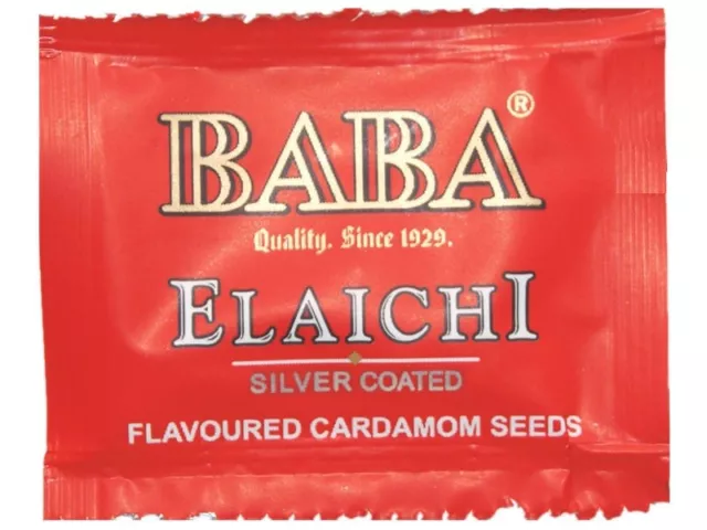 200 Sacchetti BABA Elaichi Bocca Profumatore Al Gusto Di Cardamomo Seeds-0.17g