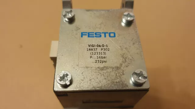 2x original Festo VIGI-04-D-1 Manifold block 18837