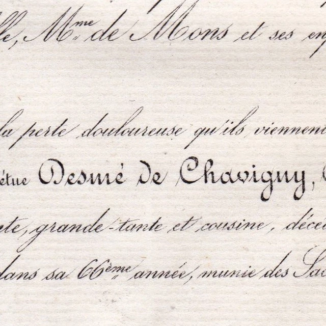 Marthe Desme De Chavigny Gaston De Banyuls De Montferre 1865