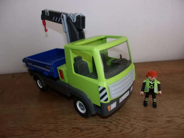 PLAYJOCS - Grue Municipale GT-8127 - Véhicule Jouet En Métal Et Plastique - Dès 3 Ans - Conforme CE