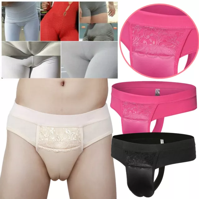 MEN CROSSDRESSER THONG Panty Camel Toe Hiding Gaff Shaping Brief