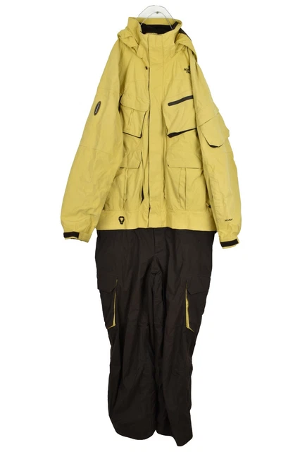 THE NORTH FACE Prodigy HyVent Brown/Yellow One Piece Ski Suit Size M Mens