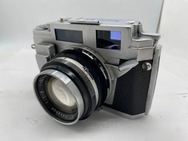 【 Near MINT 】Konica III M 35mm Rangefinder Film Camera Hexanon 50mm f1.8 Lens