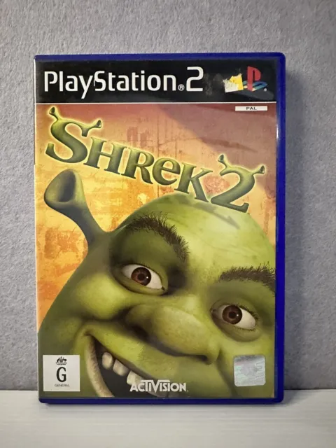 Shrek games (Playstation 2) Ps2 Tested