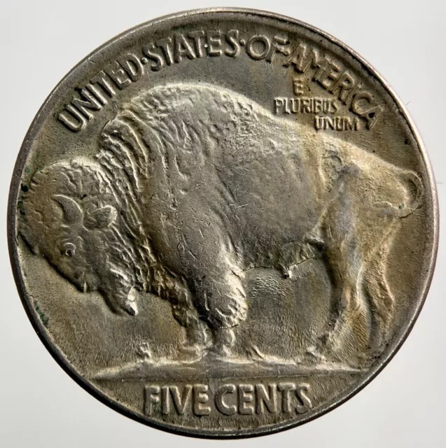 1917 US USA Buffalo Indian Head Nickel Coin | Very High Grade | a1127