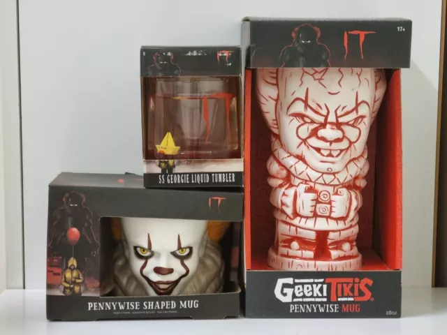 PENNYWISE Mug Set Of 3 Tiki Mug Tumbler