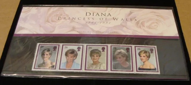 Royal Mail  Mint Stamps  Diana, Princess Of Wales 1961-1997 Booklet 5