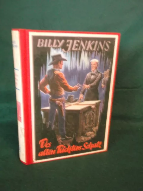 BILLY JENKINS -Bd. 95-Des alten Richters Schatz -1954, Ehem. Leihbuch-Leihbücher