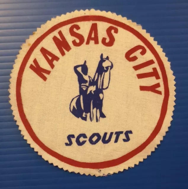 Vintage Nhl Team Patch Kansas City Scouts