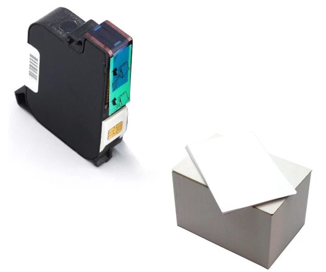 Frankierfarbe PostBase Mini - Patrone small - Paketangebot Doppel Etiketten
