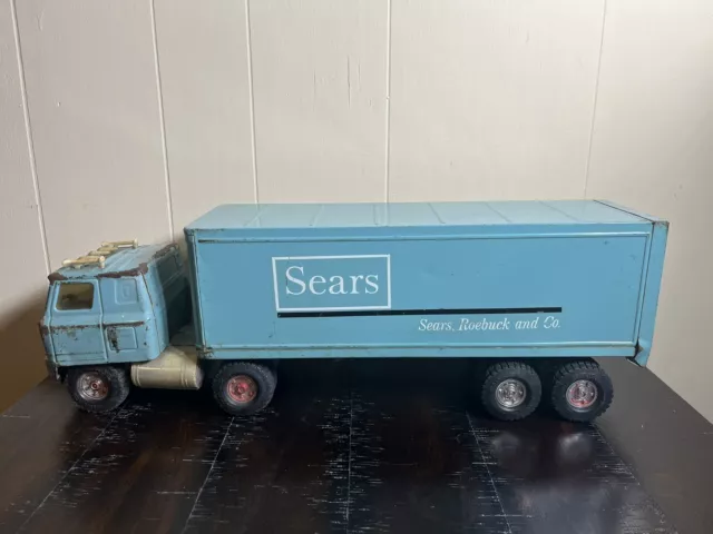 ERTL Sears Roebuck 1970s Semi Tractor trailer Truck  International Transtar USA