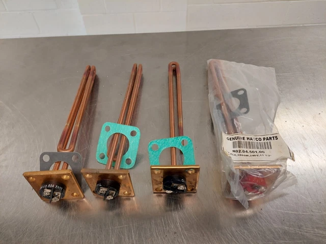 Lot of 4 Hatco  OEM  R02.04.501.00 Booster Element- 240 volt 5000 Watt  11 1/2"