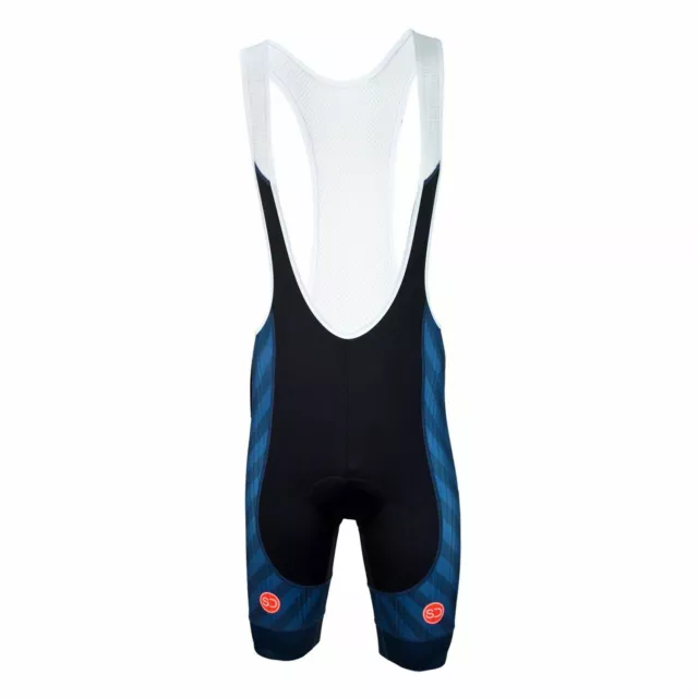 Sundried Men's Pro Collection Bib Shorts Padded Cycling Shorts Road Bike