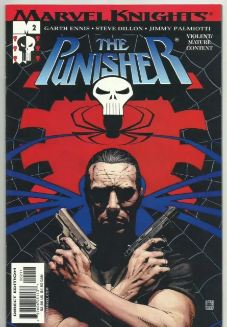 PUNISHER 2 (vol. 4) Marvel Knight Bradstreet Cover Variant NM (9.4) 2001