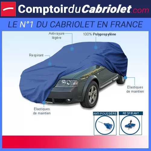 Housse protection Peugeot 308 CC - bâche Coversoft : usage intérieur