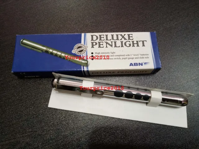 Deluxe Pen Light Médical Docteur Infirmière Emt Haute Intensité Lumière
