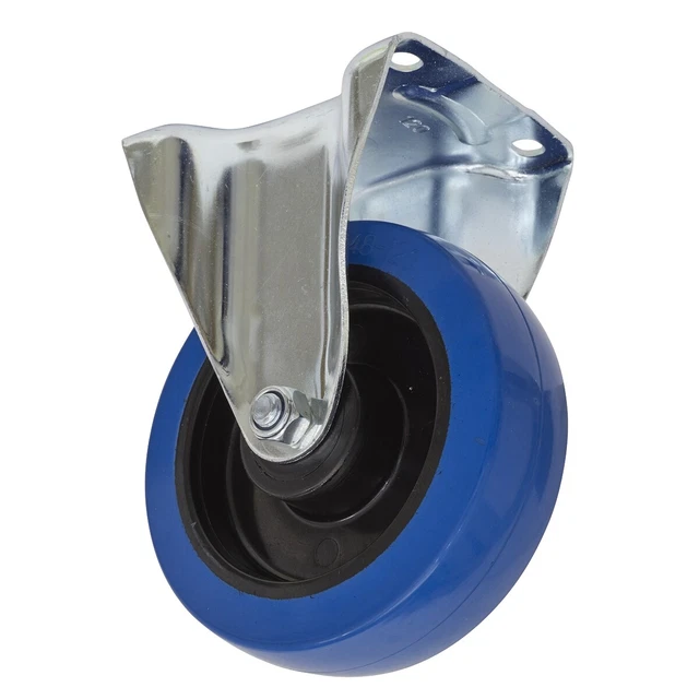 Sealey SCW3160FP Roulette Roue Fixé Plaque Ø160mm