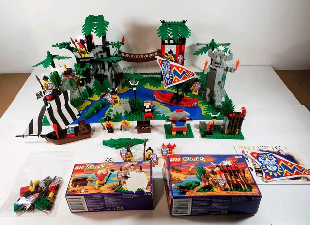 LEGO 6278 ENCHANTED Island Pirates 100% Comp Box Ins 6246 6236