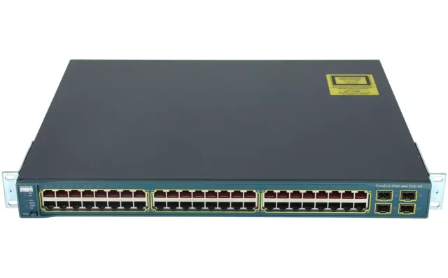 CISCO - WS-C3560-48PS-S - Catalyst 3560 48 10/100 PoE + 4 SFP Standard Image