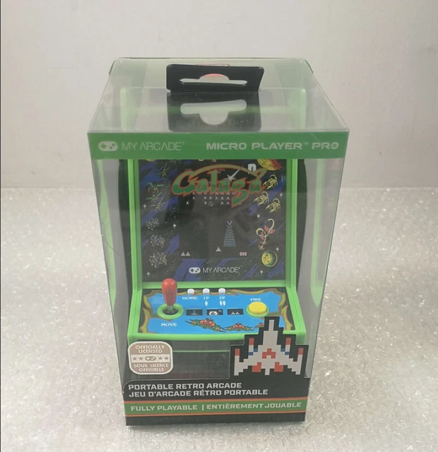 MY ARCADE Micro Player Pro Portátil – Galaga Y Galaxian Retro Arcade, Máquina Mini Con Juegos Clásicos