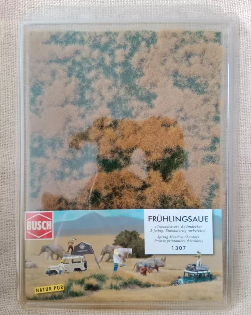 Busch 1307 HO Scale Spring Meadow Fibre Mat 297x210mm