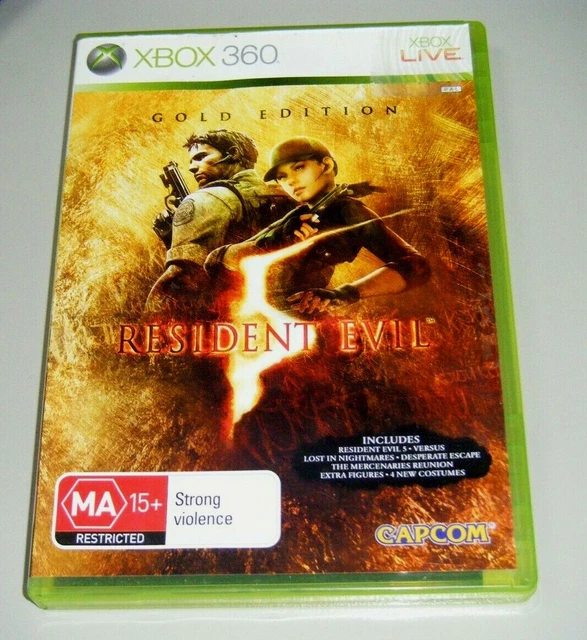 Resident Evil Gold Edition - XBOX 360 Game 1 Owner Mint Disc COMPLETE  Horror