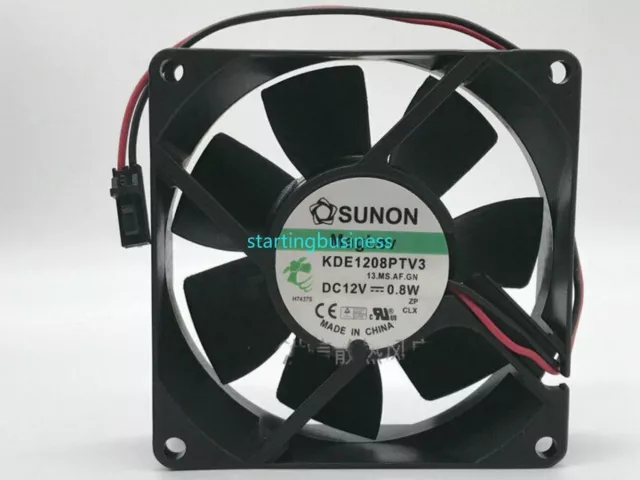 Cooling fan For SUNON 8025 KDE1208PTV3 13.MS.AF.GN DC12V 0.8W