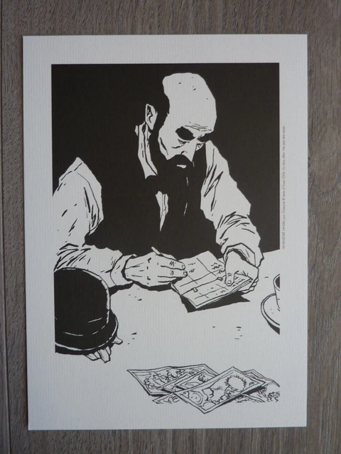 Ex libris pour Carlo Chiesa, signé D. Chiesa (D'occasion) à Farvagny-le