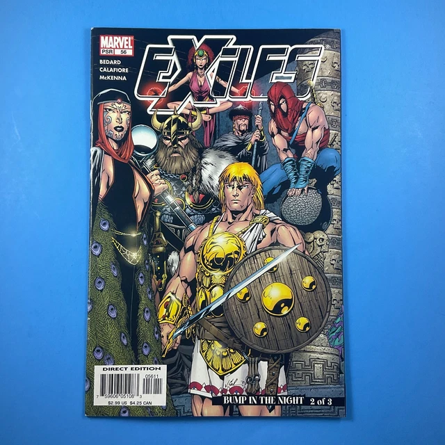 Exiles #56 Bump in the Night P2 Marvel Comics 2005 X-Men Multiverse What if...