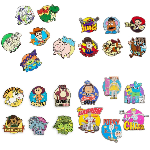 DISNEY STORE TOY Story Pin Badge Pins Limited Release Edition Pixar