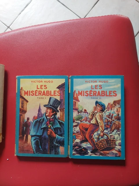 LOT DE 2 Livres Anciens Victor Hugo Les Miserables Tome 1 Et 2 EUR 1,50 ...