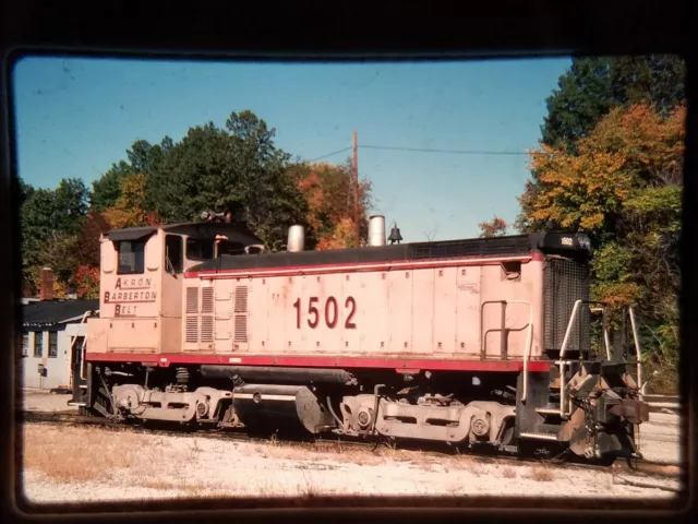 ZC12 TRAIN SLIDE Railroad Short Line ABB 1502 Akron OH 1994