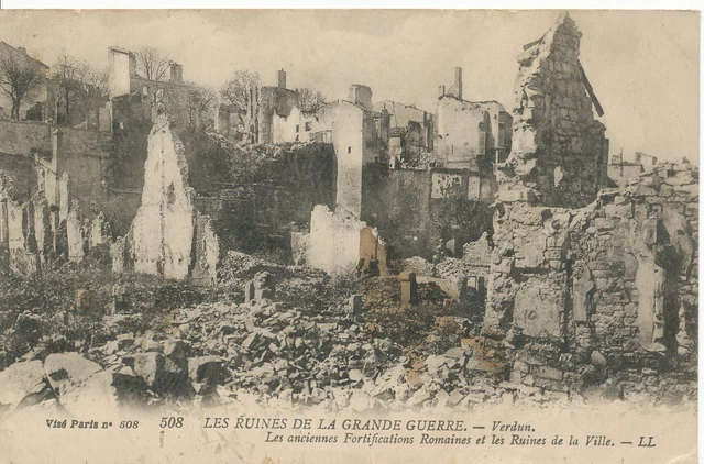 PC10258 LES RUINES de la Grande Guerre. Levy Fils. No 508 EUR 9,41